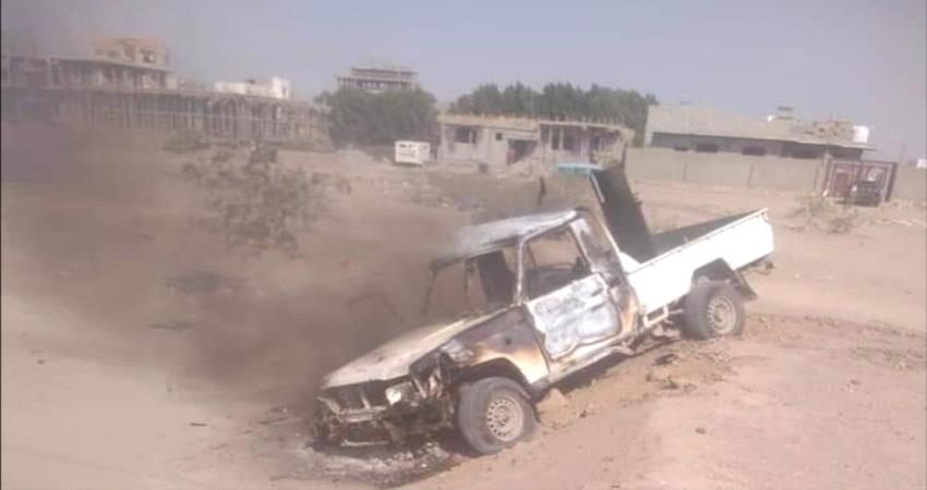 تفاصيل المواجهات العنيفة التي اندلعت اليوم في عدن والتي تخللها إحراق طقم "صور"