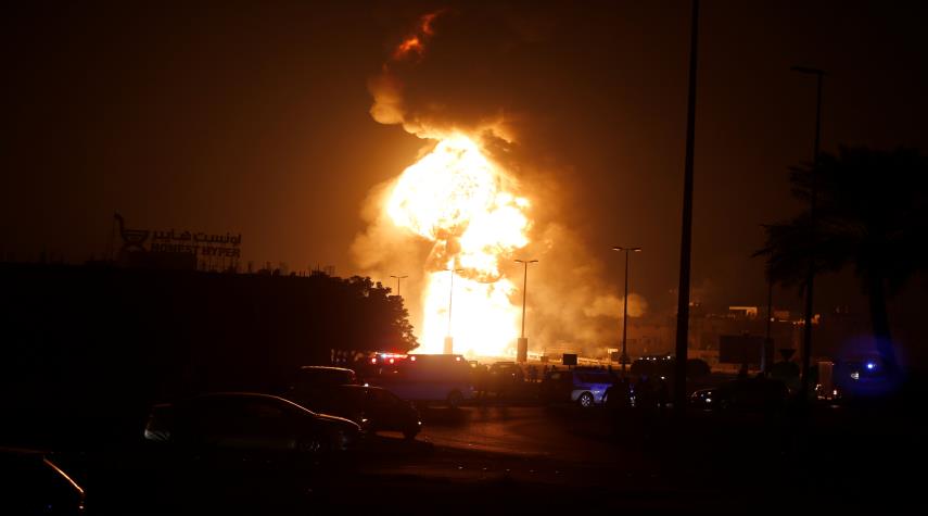 عاجل: وزارة الطاقة السعودية تكشف رسميا تفاصيل الانفجارات في خزانات النفط وشركة أرامكو بعد استهدافها بصاروخ باليستي وطائرة مفخخة
