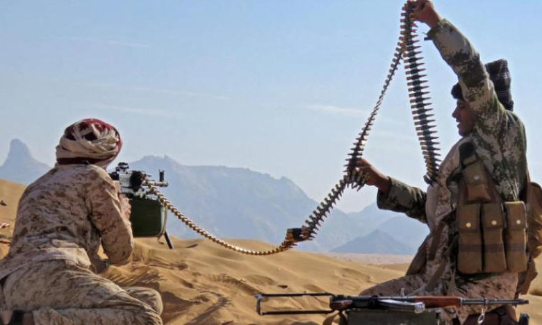 صورة قتلى حوثيون في معارك مع الجيش جنوب مأرب