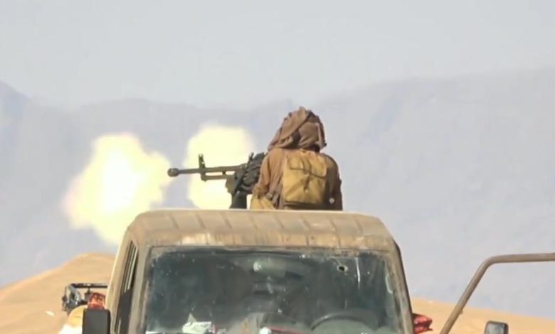 صورة اشتباكات ضارية في مأرب والطيران يتدخل