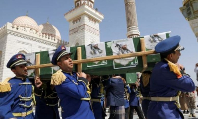 صورة مصرع 4 من قيادات مليشيا  الحوثي في معارك مع الجيش