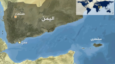 صورة هجوم جديد على سفينة قبالة جزيرة سقطرى اليمنية بالمحيط الهندي