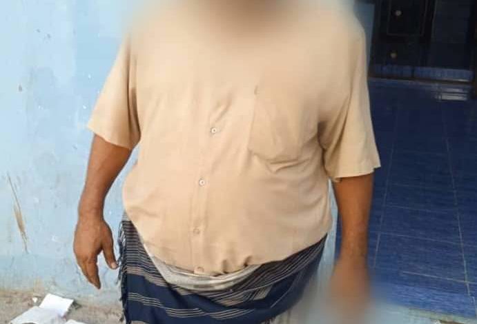 صورة القبض على سائق مركبة قام بدهس رجل مرور بعدن