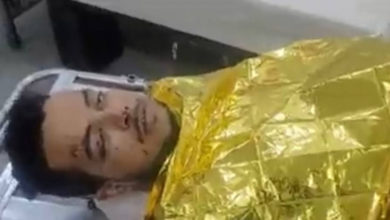 صورة اول رد لمحافظ عدن لملس اتجاة الصحفي محمود العتمي بعد الحادث الذي راح ضحيته زوجته وجنينها