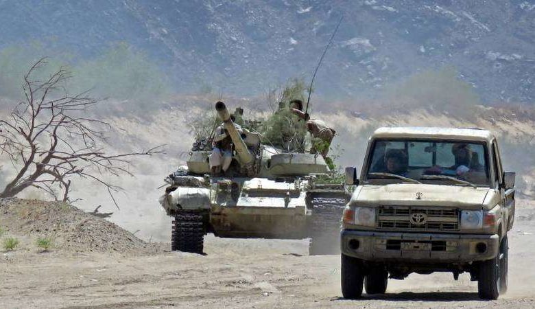 صورة هجوم حوثي جديد على مواقع الجيش في مأرب