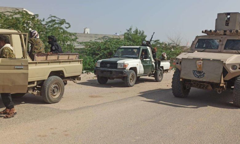 صورة أبين.. قوات الحزام ترفع قطاع قبلي في أحور