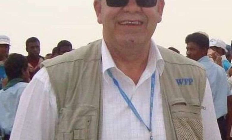 صورة نقل جثمان المسؤول الأممي “مؤيد حميدي” إلى الأردن