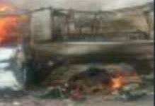 صورة إصابة جندي من قوات سهام الشرق في تفجيـر إرهـابي بأبين