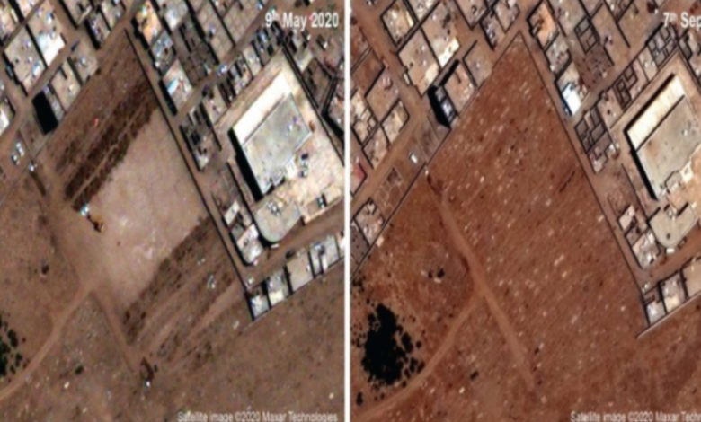 صورة شاهد ماذا رصدت الأقمار الصناعية في مدينة عدن
