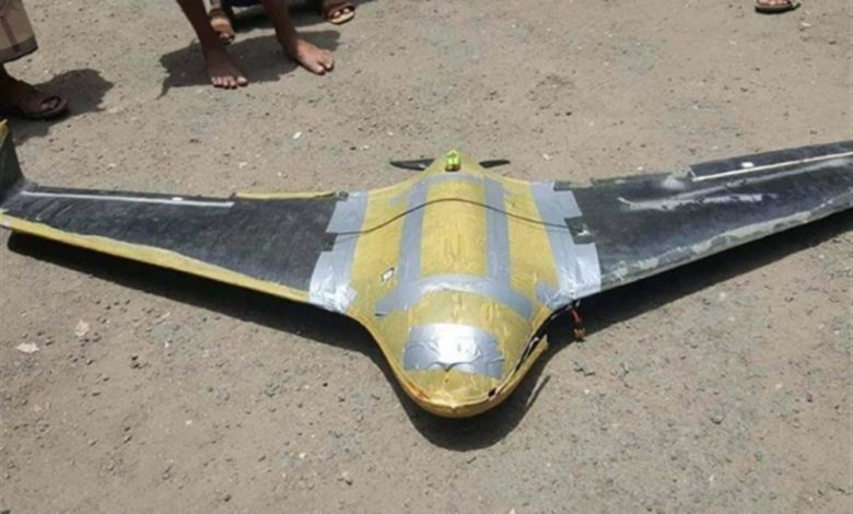 صورة الجيش يعلن إسقاط طائرة حوثية