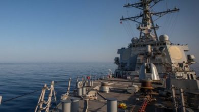 صورة واشنطن تعلن تدمير صاروخ باليستي مضاد للسفن فوق خليح عدن