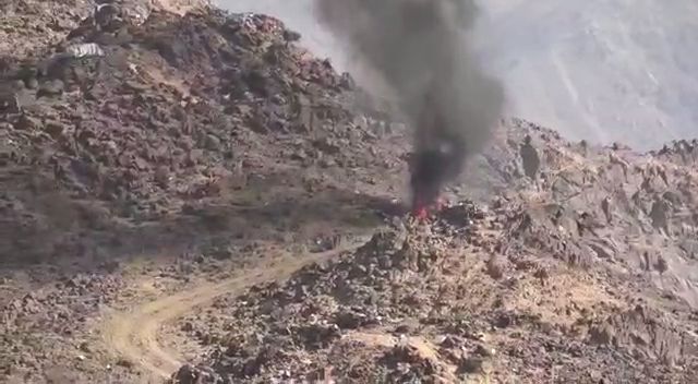 انفجار عبوة ناسفة بمليشيا الحوثي اثناء تجهيزها بالضالع
