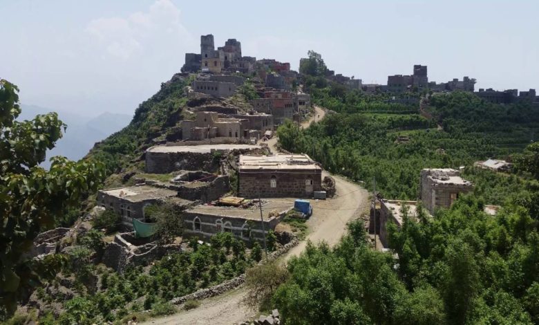 صورة قرى جبلية في المحويت