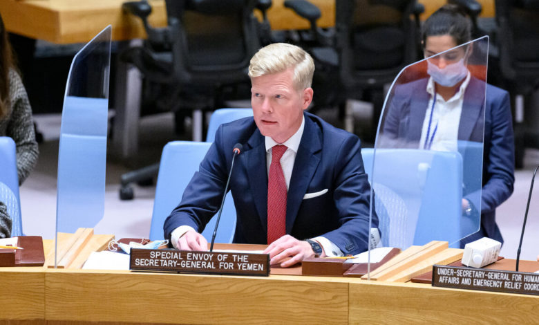 صورة عاجل: أبرز ما جاء في جلسة مجلس الأمن حول اليمن ونص احاطة غروندبرغ وماذا قالت الإمارات؟