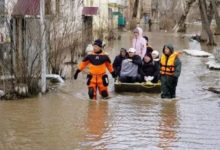 صورة إجلاء 117 ألفا في قازاخستان بسبب الفيضانات