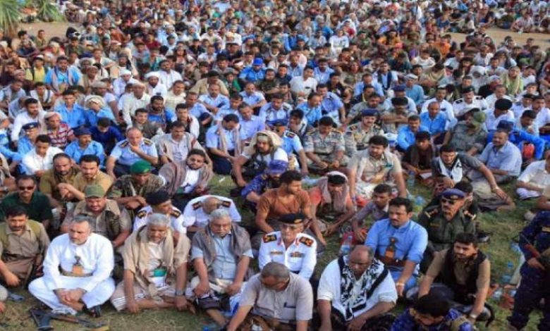 صورة جماعة الحوثي تطلب من رجال قبيلة سنحان دعمهم ماليا وحضور فعالية طائفية بصنعاء