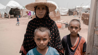 صورة نزوح أكثر من 13 ألف شخص جراء التطورات الميدانية بالحديدة بحسب الأمم المتحدة