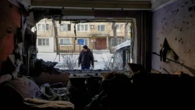 صورة مقتل سكان جراء هجوم روسي على تشيرنيهيف