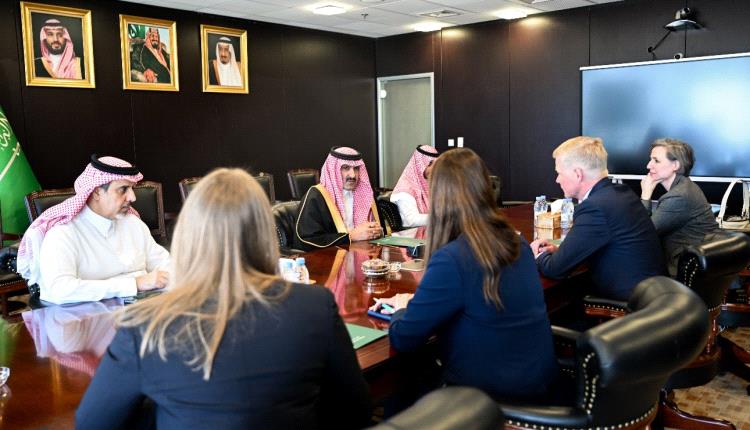 صورة السفير السعودي يلتقي المبعوث الأممي