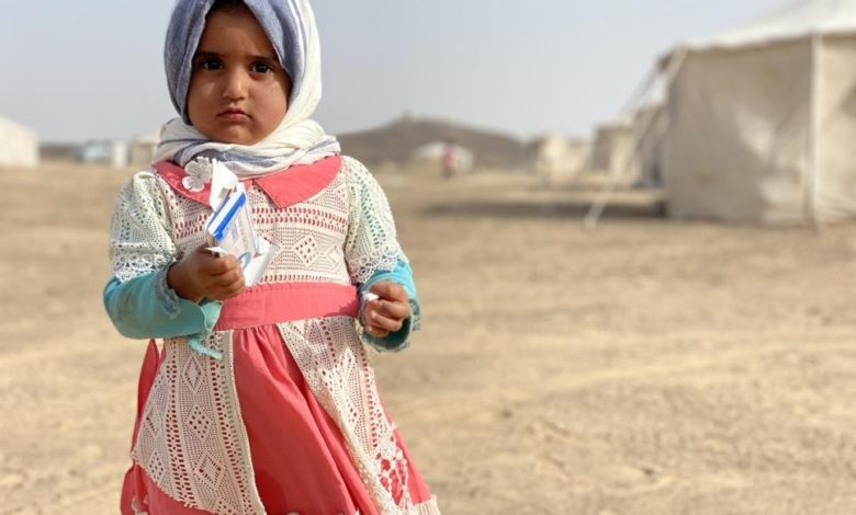صورة الأمم المتحدة: لا أمان للنازحين في مأرب