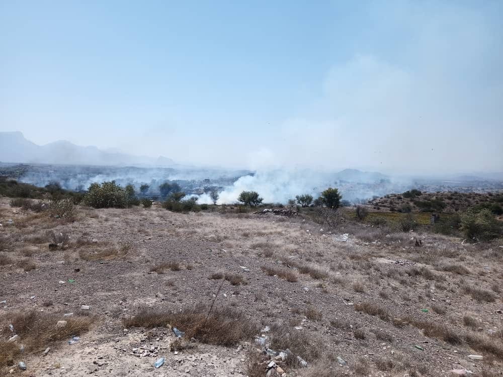 مليشيات الحوثي ترد على هزائمها أمام القوات الجنوبية في الضالع بإحراق مزارع القات
