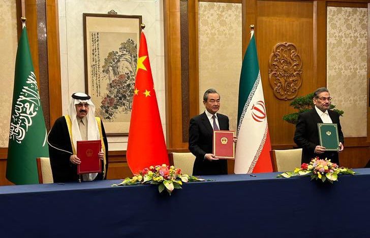 صورة صحيفة تكشف تفاصيل الاتفاق السعودي الإيراني حول اليمن.. والطلب الخاص بشأن ‘‘الحوثي’’