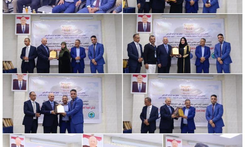 صورة الوزير الشرجبي يدشن فعاليات اليوم الوطني لحماية البيئة في العاصمة عدن