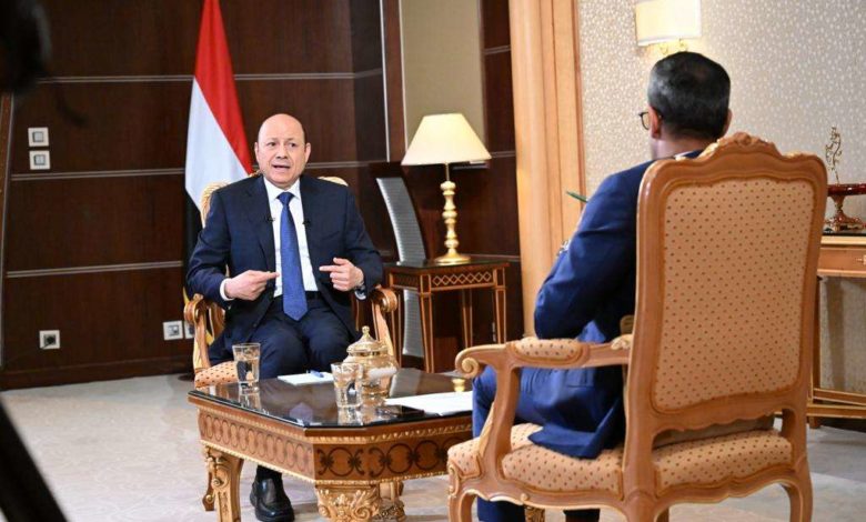 صورة كيف علقت السعودية على مقابلة الرئيس العليمي؟