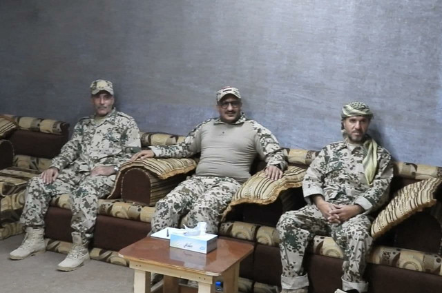العميد طارق صالح يرأس اجتماعا لقادة ألوية حراس الجمهورية "صور"