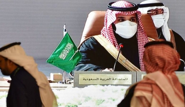 ولي العهد السعودي الامير محمد بن سلمان في قمة العلا