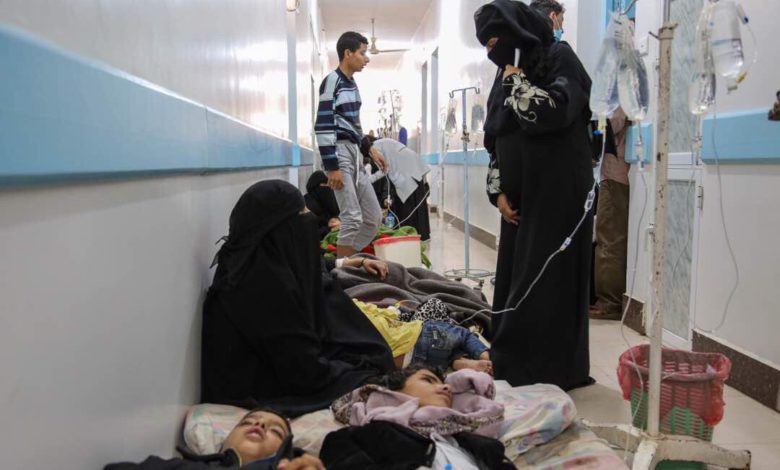 صورة الصحة العالمية: أكثر من 204 ألف إصابة بالكوليرا و53 حالة وفاة في اليمن