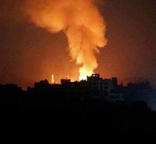 صورة عاجل: انفجارات ضخمة تهز العاصمة صنعاء الان ومصادر تكشف السبب