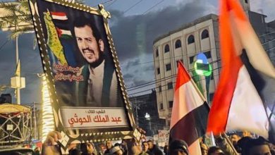 صورة ايران تدعو للخروج بمسيرات دعماً للحوثيين