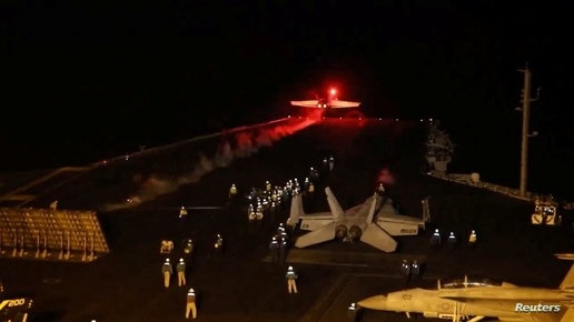 صورة واشنطن تنفذ عملية عسكرية جديدة في اليمن والطيران يقصف هذه المواقع