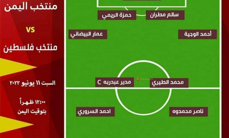 صورة منتخبنا يبحث اليوم عن التعويض أمام فلسطين