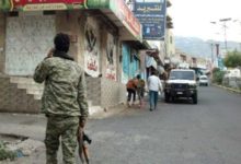 صورة استخدمت فيها الأسلحة الثقيلة.. اشتباكات بين مليشيا الإخوان في تعز