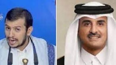 صورة دعم قطري لتوسيع سجون عصابة الحوثي واستهداف الناشطين اليمنيين