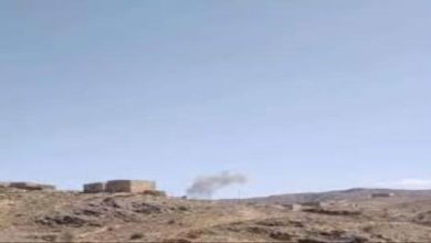 صورة نيران المقاومة الجنوبية تستهدف مواقع مليشيات الحوثي بجبهة ثرة