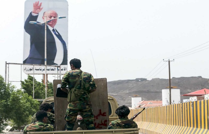الرئيس اليمني في عدن