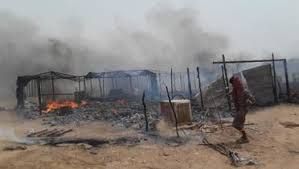صورة حريقان في مأرب وصعدة يلتهمان قاطرة وقود ومنتجات زراعية تضر بالمواطنين