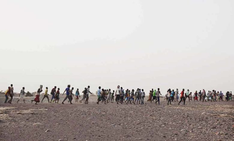 صورة حلم الأفارقة ينتهي بهجرة عكسية من اليمن إلى بلدانهم “الحوثيون ومأساة المهاجرين”