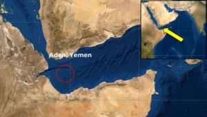 صورة توجيهات لسفينة قبالة خليج عدن بتغيير مسارها