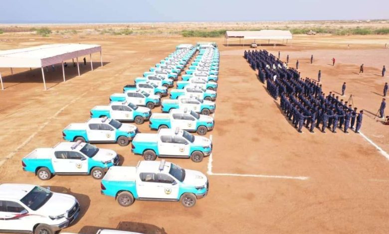 صورة بدعم إماراتي تخريج الدفعة الأولى من أمن العاصمة عدن