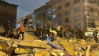صورة زلزال مدمر يضرب  تركيا وسوريا وتهز ارتداداته منطقة شرق المتوسط