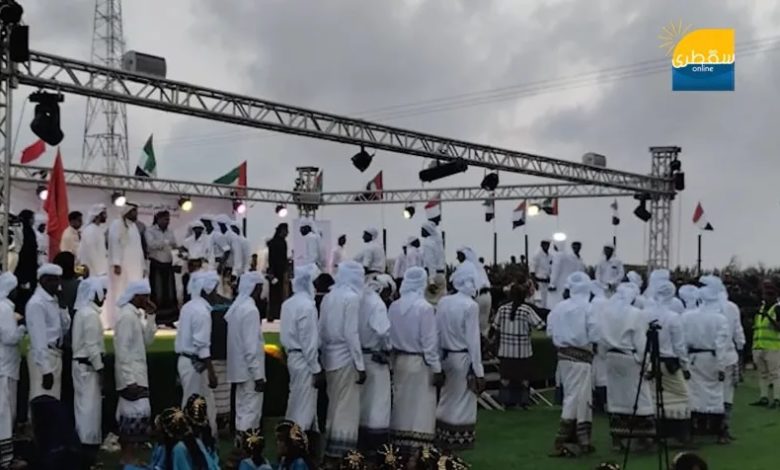 صورة الإمارات ترعى العرس الجماعي السادس في سقطرى لـ100 عريس وعروس