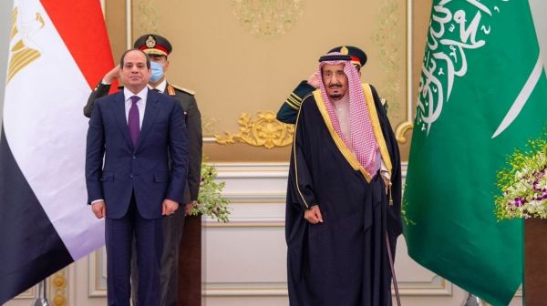 صورة بيان سعودي مصري يشدد على خطر وتهديدات المليشيات الحوثية