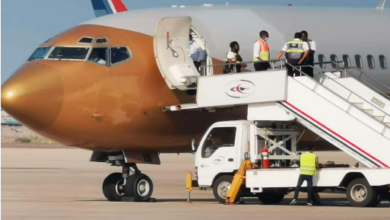 صورة “سيف آير” تدشن أولى رحلاتها إلى عدن