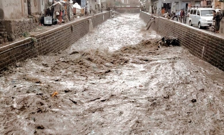 صورة المفوضية الأوروبية: 165 ألف متضرر من الأمطار في اليمن