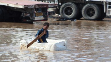 صورة الهجرة الدولية: الفيضانات تدمر أكثر من 900 مأوى للنازحين في الساحل الغربي