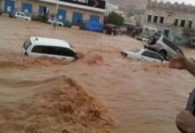 صورة تفاصيل وإحصائية بضحايا وخسائر الأمطار الغزيرة في اليمن